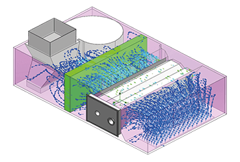 Rimor | Settore Ventilazione e Sistemi di Filtraggio | Calcoli fluidodinamici Rimor S.r.l. | Ventilazione Industriale