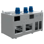 RECUBE Impressão e conversão | Series Triple Fan Double Heating